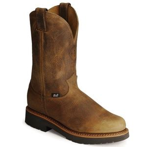 Justin Boots Men's Brown Leather Boots
